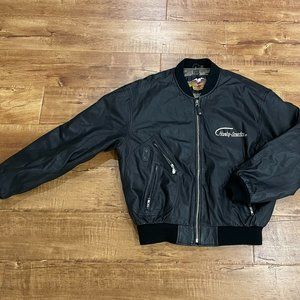 Harley Davidson LARGE V-TWIN Leather Jacket  RARE VTG